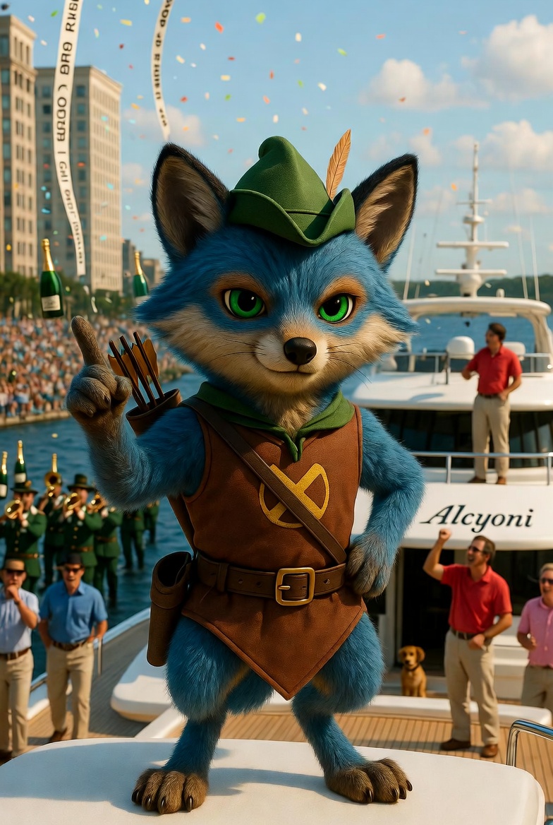 Robin Hood furry guardian energy